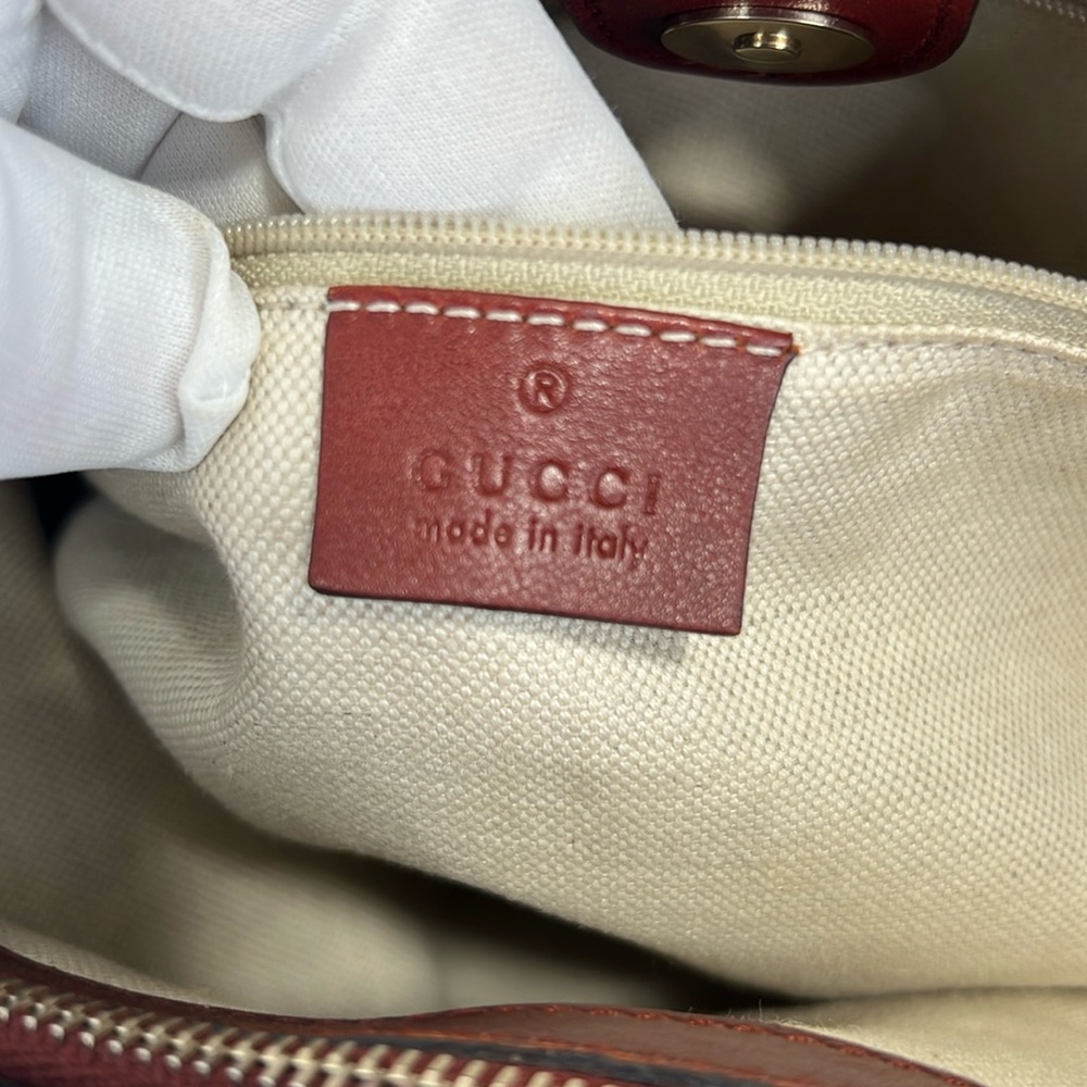 Gucci Sukey Top Handle Tote Guccissima Leather Medium - Picture 14 of 16